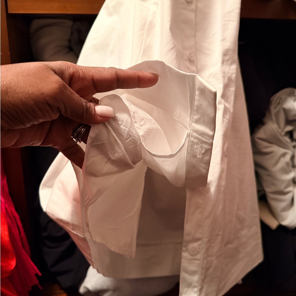 SER.O.YA White Collared Button Shirt - Picture 3 of 8